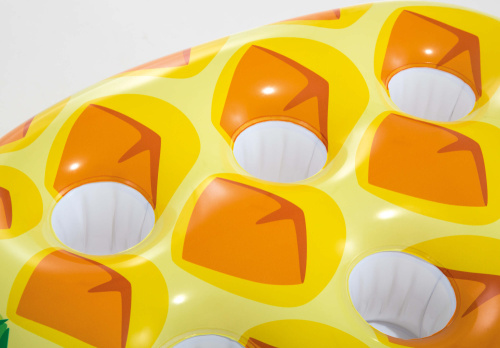 Надувной плавающий держатель для напитков "Ананас" (Intex 57505)