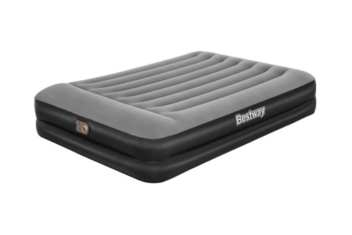 Надувная кровать Tritech 152х203х46 см с подголовником, встроенный насос 220V (Bestway 67403 BW) Надувная кровать Tritech 152х203х46 см с подголовником, встроенный насос 220V (Bestway 67403 BW)