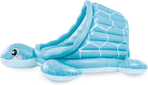 Детский надувной бассейн 218×206×97 см "Черепашье побережье" 119 л, от 3 лет (Intex 48677)