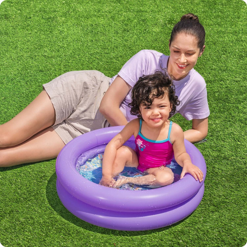 Детский надувной бассейн 61х15 см, 21 л, от 2 лет (Bestway 51061 BW)