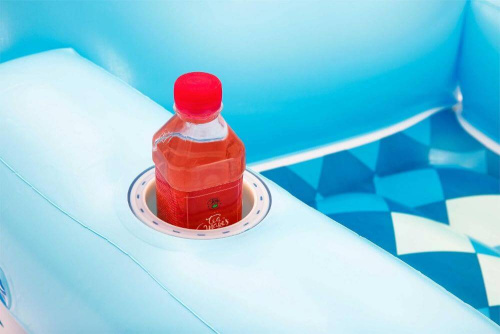 Шезлонг надувной для плавания с термосумкой 231х107 см (Bestway 43130 BW) Шезлонг надувной для плавания с термосумкой 231х107 см (Bestway 43130 BW)