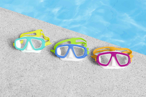 Маска для плавания "Lil' Caymen", от 3 лет (Bestway 22011 BW)