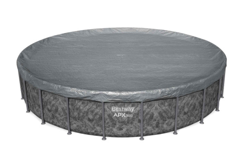 Тент премиум для каркасного бассейна 671 см (Bestway 58955 BW)