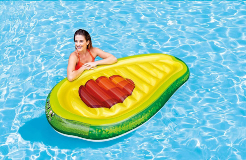 Надувной плотик "Авокадо" 180х117 см (Intex 58769)