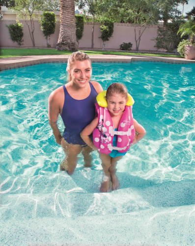 Жилет для плавания 51х46 см, от 3 до 6 лет (Bestway 91070 BW)