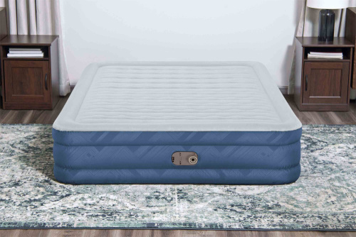 Надувная кровать Fortech 203х152х36 см, встроенный насос 220V (Bestway 69135 BW)