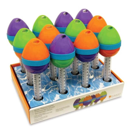 Термометр-игрушка "Буй разноцветный" для измерения температуры воды в бассейне (Kokido K595DIS)