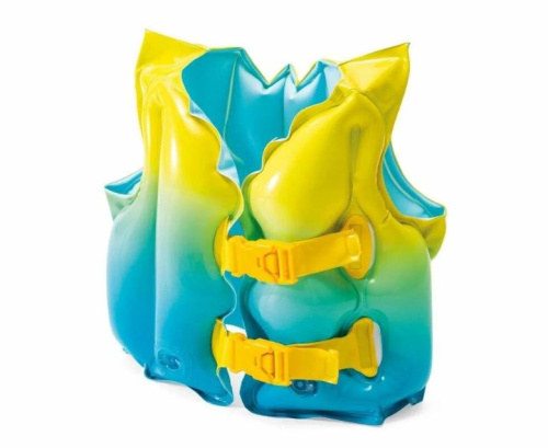 Жилет для плавания 41х30 см "Голубая Лагуна" от 3 до 5 лет (Intex 59663)