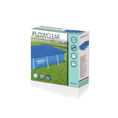 Тент для каркасного бассейна Steel Pro Pools 264х174 см (Bestway 58105 BW)