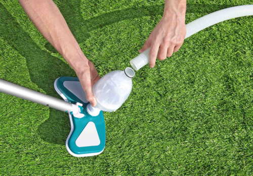 Набор для чистки бассейна (ручка 279 см, сачок, вакуумный очиститель) (Bestway 58234 BW)