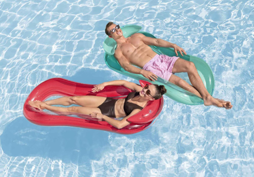 Надувной матрас-шезлонг для плавания 160х84 см "Aqua" (Bestway 43103 BW)