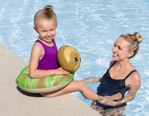 Надувной круг разъемный "Животные", от 3 лет (Bestway 36405 BW)