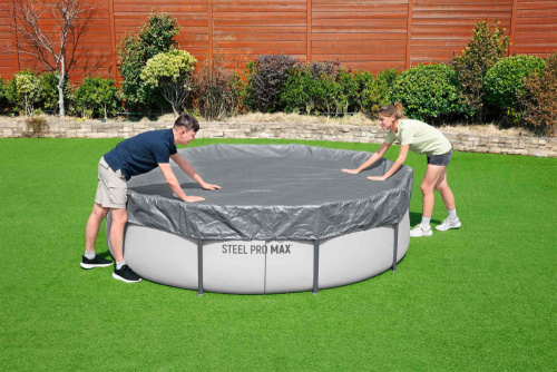 Тент премиум для каркасного бассейна 305 см (Bestway 58948 BW)