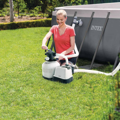 Песочный фильтр-насос SX2800 Intex Krystal Clear 10500 л/ч (26648)