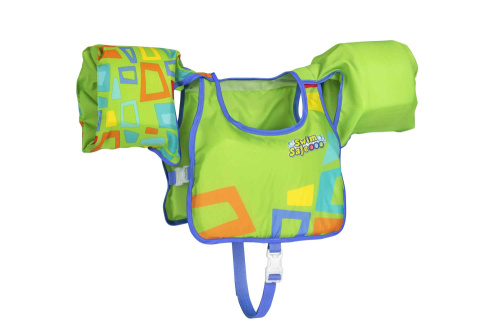 Жилет для плавания с рукавами, с вспененными вставками, два вида, от 3 до 6 лет (Bestway 32174 BW)
