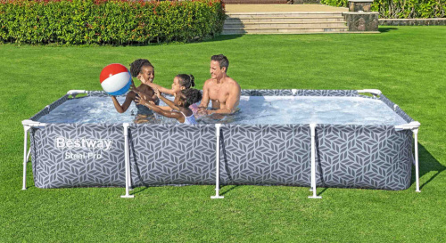 Каркасный прямоугольный бассейн Bestway 366х201х66 см (561FT BW)