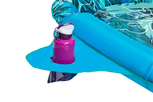 Надувной матрас-шезлонг для плавания с сеткой 171х94х16 см, до 130кг (43552 BW)