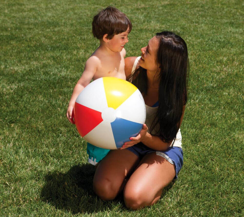 Пляжный мяч, 51 см, от 3 лет (Intex 59020) Пляжный мяч, 51 см, от 3 лет (Intex 59020)