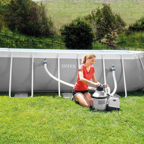 Песочный фильтр-насос SX2100 Intex Krystal Clear 7900 л/ч (26646)