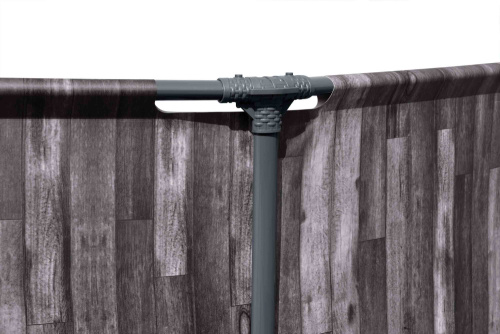 Каркасный бассейн Bestway 427х107 см + фильтр-насос 3028 л/ч, тент, лестница (5614Z BW)