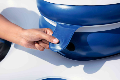 Надувной круг-кресло для отдыха на воде для двоих 251х132 см (Bestway 43113 BW)