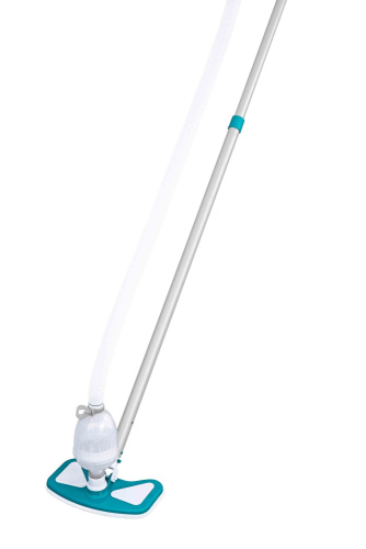 Набор для чистки бассейна (ручка 279 см, скиммер, сачок, вакуумный очиститель) (Bestway 58237 BW)