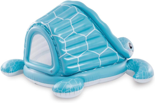 Детский надувной бассейн 218×206×97 см "Черепашье побережье" 119 л, от 3 лет (Intex 48677)