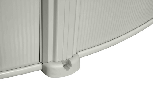 Стальной бассейн Bestway Hydrium Pool Set 460х120 см + песочный ф/насос 5678 л/ч, лестница, тент, подстилка (56384 BW)