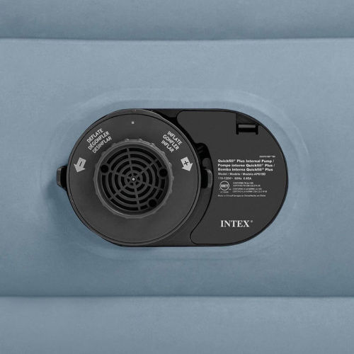 Надувная кровать Dura-Beam Deluxe Series 152х236х86 см, встроенный насос 220V (Intex 64450)