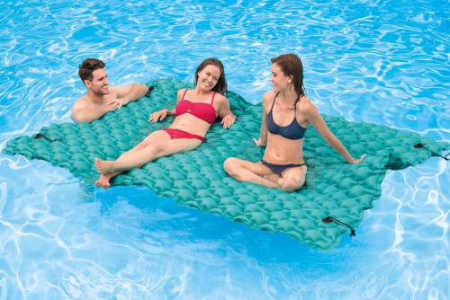 Надувной матрас для плавания "Гигант" 290х226 см (Intex 56841)