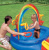 Игровой центр 297х193х135 см "Радуга" с горкой, распылителем и шарами, 381 л, от 3 лет (Intex 57453)
