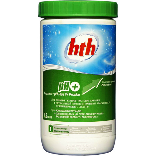 Порошок рН-плюс для повышения уровня рН воды, 1,2 кг, hth (S800832H2)