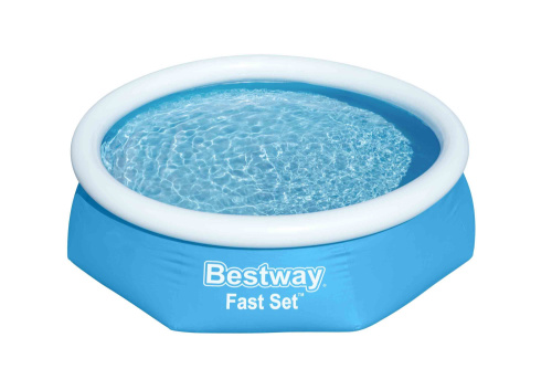 Бассейн надувной Bestway Fast Set Pools 244х61 см + фильтр-насос 1249 л/ч (57450 BW) Бассейн надувной Bestway Fast Set Pools 244х61 см + фильтр-насос 1249 л/ч (57450 BW)