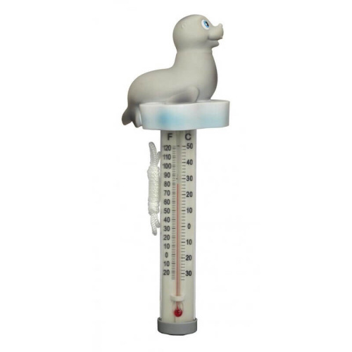 Термометр-игрушка "Тюлень" для измерения температуры воды в бассейне (Kokido K265DIS/6P)