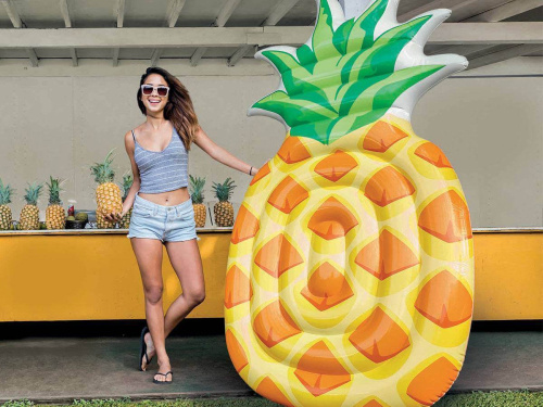 Надувной плотик "Ананас" 216х124 см (Intex 58761)