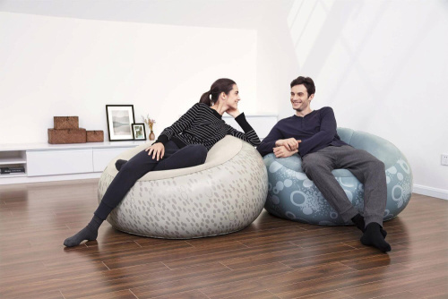 Кресло надувное Inflate-A-Chair 112х112х66 см (Bestway 75052 BW)