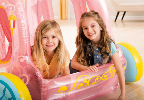 Игровой центр 145х135х104 см "Карета принцессы", от 3 лет (Intex 56514)