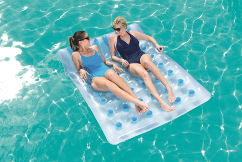 Надувной матрас для плавания 193х142 см (Bestway 43055 BW)