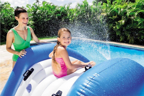 Надувная водная горка, 333х206х117 см (Intex 58849)