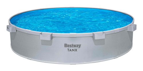 Стальной бассейн Bestway Hydrium Pool Set TANX 305x61 см + фильтр-насос 1249 л/ч, тент (561RW BW)