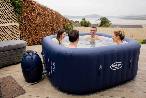 СПА-бассейн Bestway Lay-Z-Spa Hawaii AirJet 180х180х71 см, на 4-6 человек (54154)
