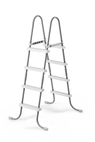 Лестница для бассейнов до 122 см, 4 ступеньки, без площадки (Intex 28066)