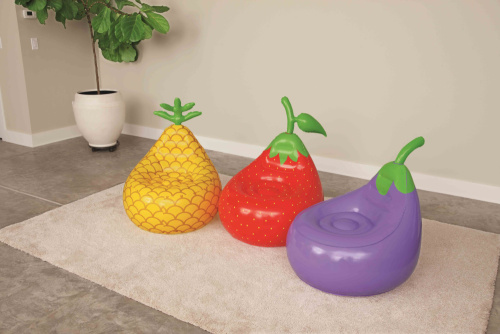 Кресло надувное, детское "Фрукты", 3-10 лет, 3 вида (Bestway 75066 BW)