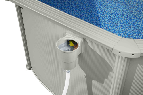 Стальной бассейн Bestway Hydrium Pool Set 360х120 см + песочный ф/насос 3028 л/ч, лестница, тент, подстилка (56574 BW)