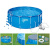 Каркасный бассейн Polygroup Summer Escapes 366х122 см + песочный ф/насос 4100 л/ч, лестница, настил, тент, набор д/чистки, скиммер (P20-1248-S)