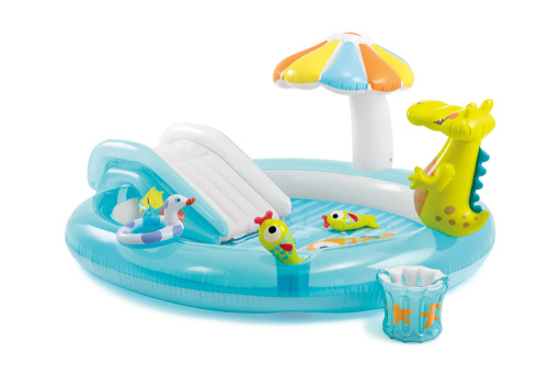Игровой центр 203х173х89 см "Крокодильчик" от 3 лет (Intex 57129) Игровой центр 203х173х89 см "Крокодильчик" от 3 лет (Intex 57129)