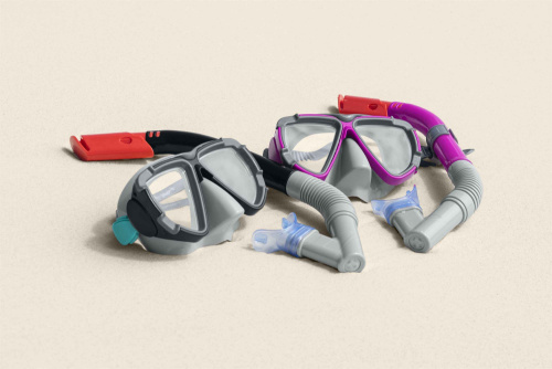 Набор для плавания "Blackstripe", от 14 лет (Bestway 24029 BW)