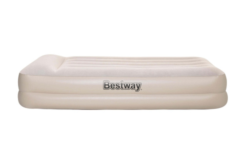 Надувная кровать Tritech 97х191х42 см с подголовником, встроенный насос 220V (Bestway 67694 BW) Надувная кровать Tritech 97х191х42 см с подголовником, встроенный насос 220V (Bestway 67694 BW)