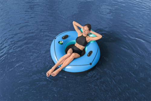 Надувной круг-кресло для отдыха на воде 119 см (Bestway 43108 BW)