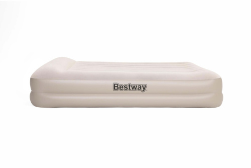 Надувная кровать Tritech 152х203х42 см с подголовником, встроенный насос 220V (Bestway 67696 BW) Надувная кровать Tritech 152х203х42 см с подголовником, встроенный насос 220V (Bestway 67696 BW)